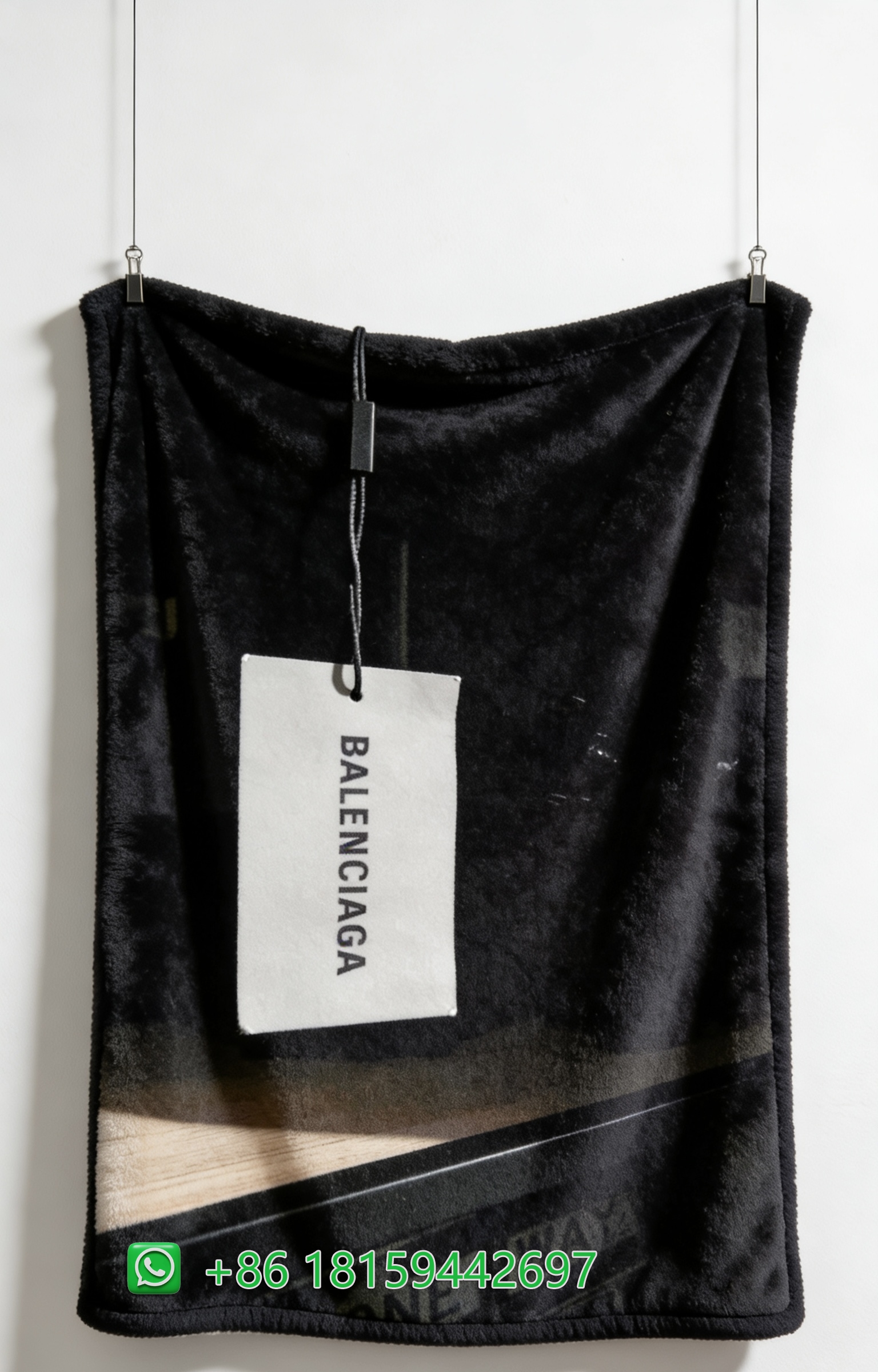 Balenciaga Throw Blankets